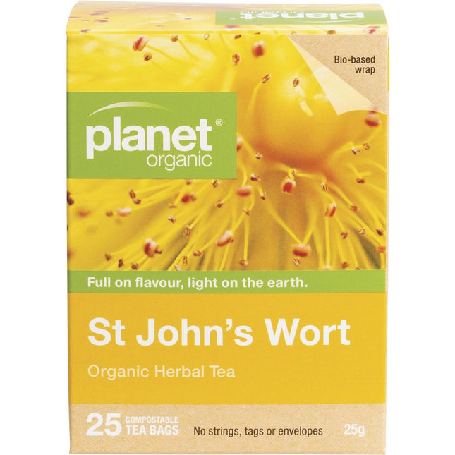 Planet Organic - St John's Wort Herbal Tea Bags - 25pk