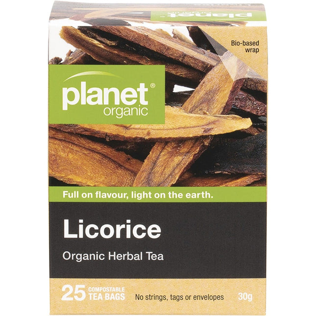 Planet Organic - Licorice Herbal Tea Bags - 25pk