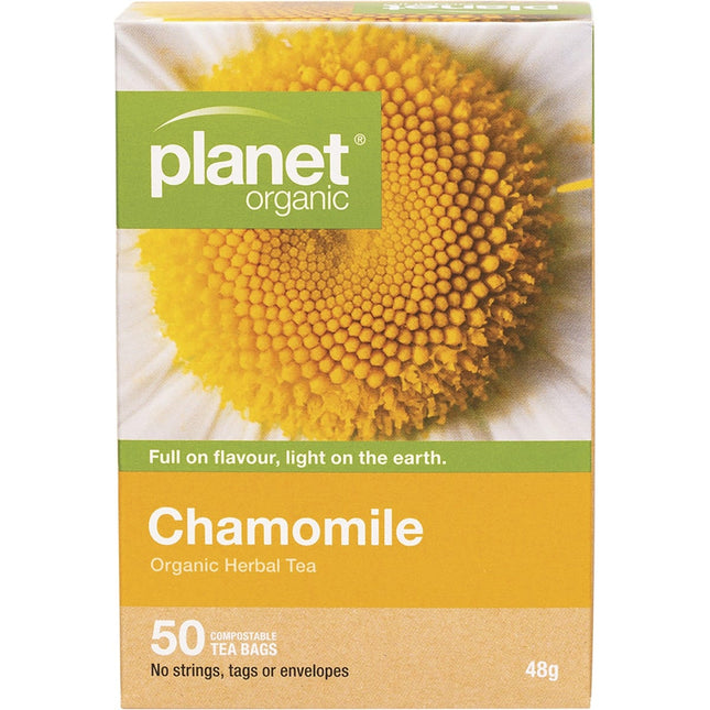 Planet Organic - Chamomile Herbal Tea Bags