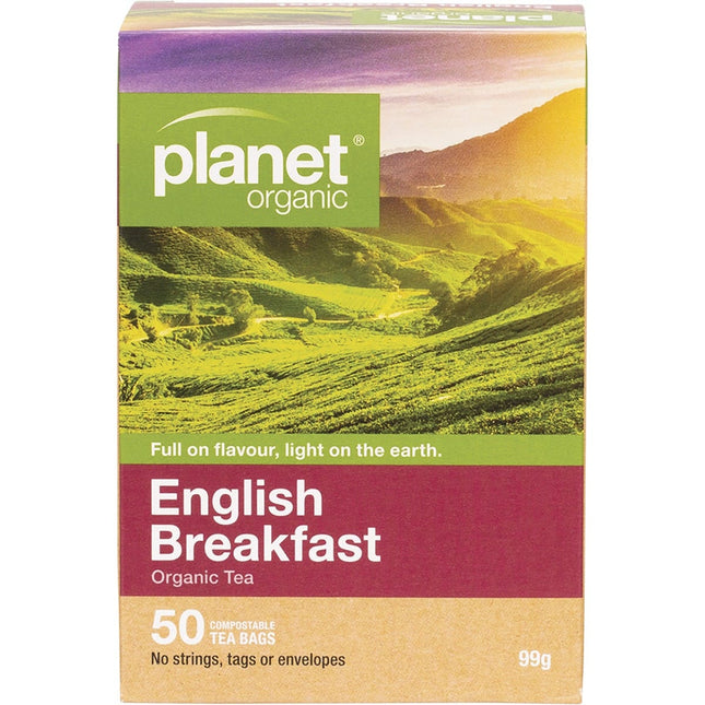 Planet Organic - English Breakfast Herbal Tea Bags