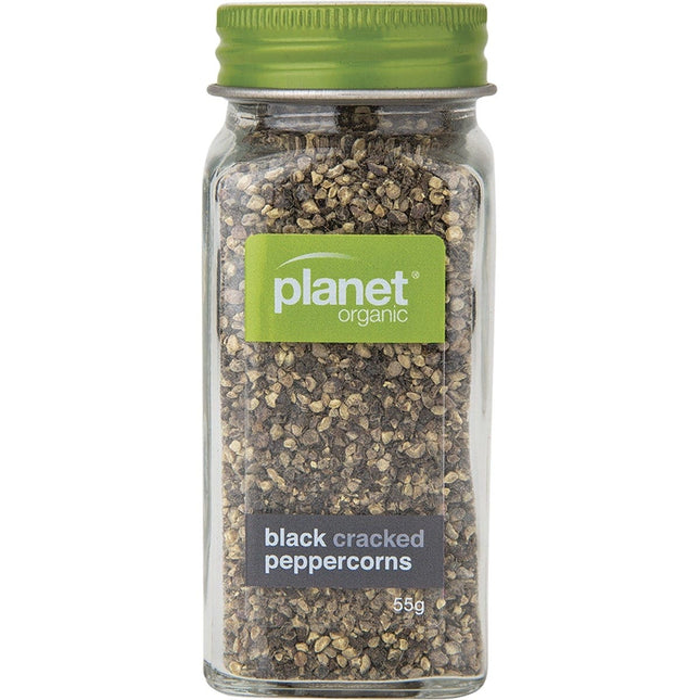 PLANET ORGANIC - BLACK WHOLE PEPPERCORNS 50G