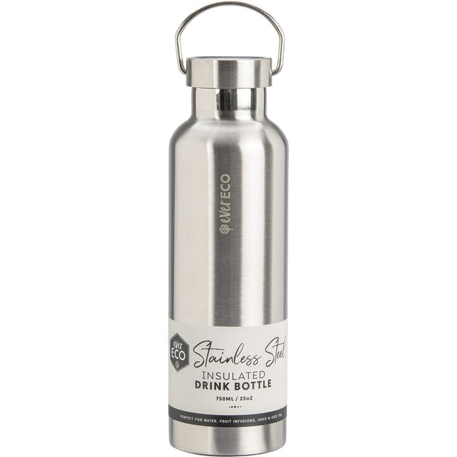 Ever Eco - Insulated Stainless Steel Bottle Brushed Stainless