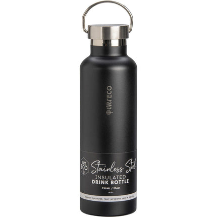 EVER ECO Insulated Stainless Steel Bottle Onyx 750ml | Water Bottle