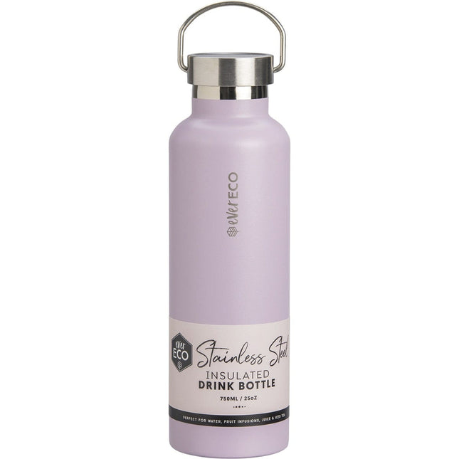 Ever Eco - Insulated Stainless Steel Bottle Byron Bay Lilac