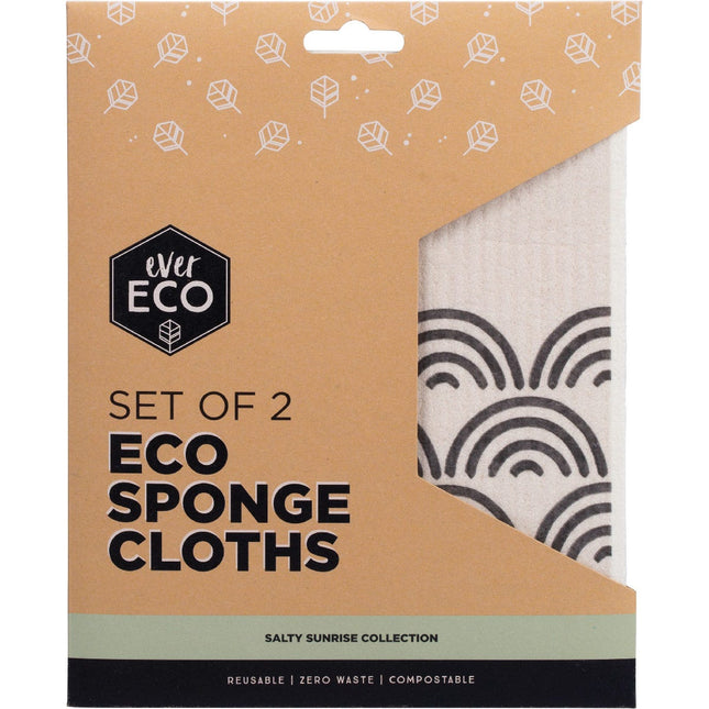 Ever Eco - Eco Sponge Cloths Salty Sunrise