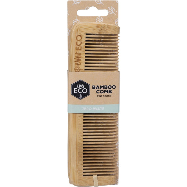 Ever Eco - Bamboo Comb Fine Tooth