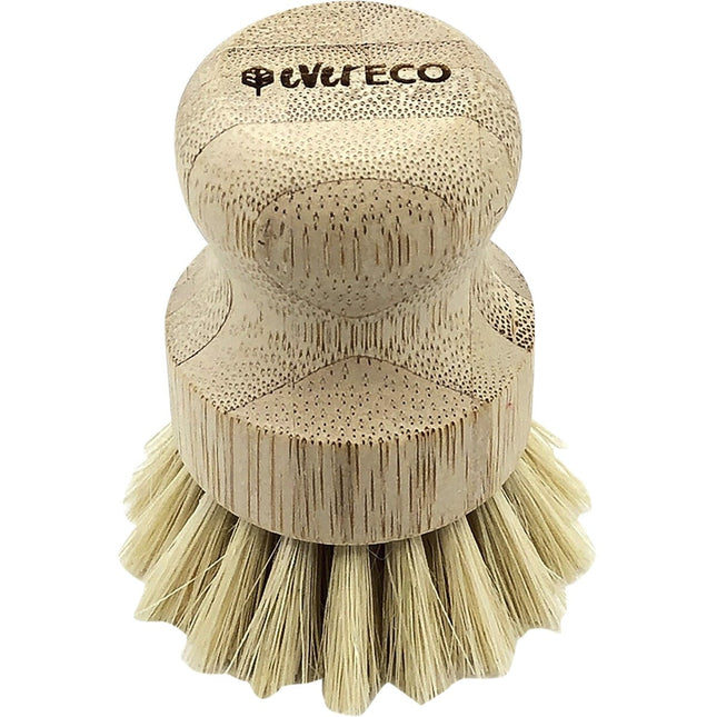 Ever Eco - Veggie Scrubber Bamboo Handle, Sisal Bristles
