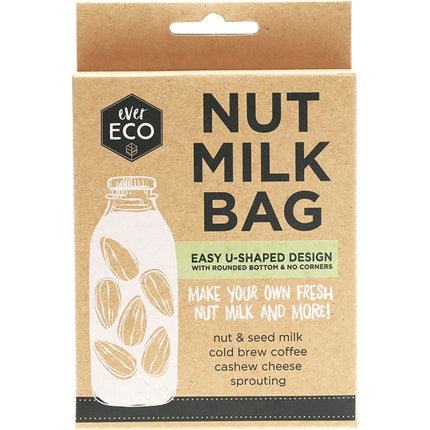 EVER ECO Nut Milk Bag U-shaped Design | Nuts & Seeds