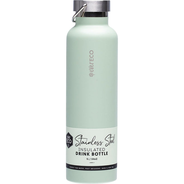 Ever Eco - Insulated Stainless Steel Bottle Sage - 1L