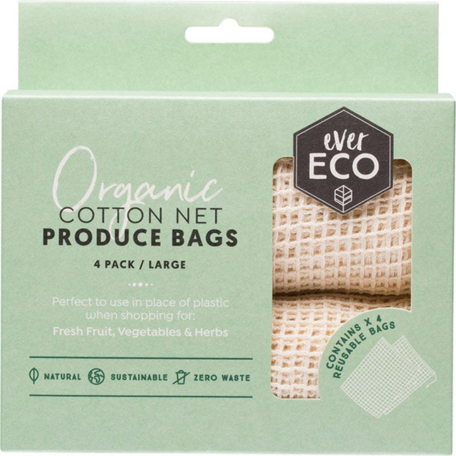 Ever Eco - Reusable Produce Bags Organic Cotton Net
