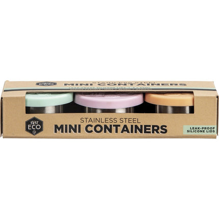 Ever Eco - Stainless Steel Mini Containers Spring Pastel