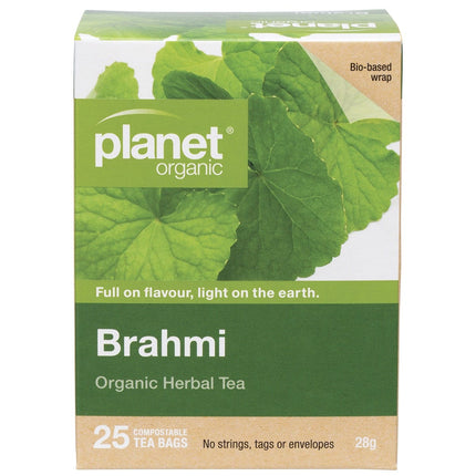 Planet Organic - Brahmi Herbal Tea Bags - 25pk
