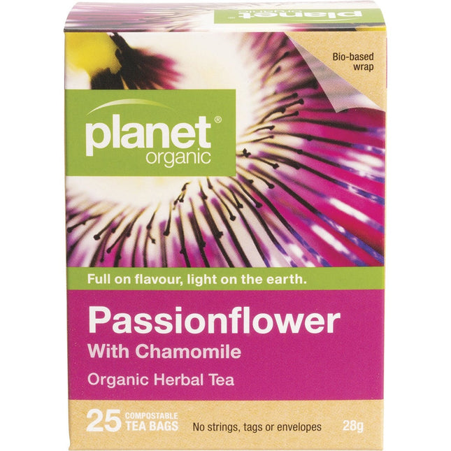 Planet Organic - Passionflower Herbal Tea Bags - 25pk