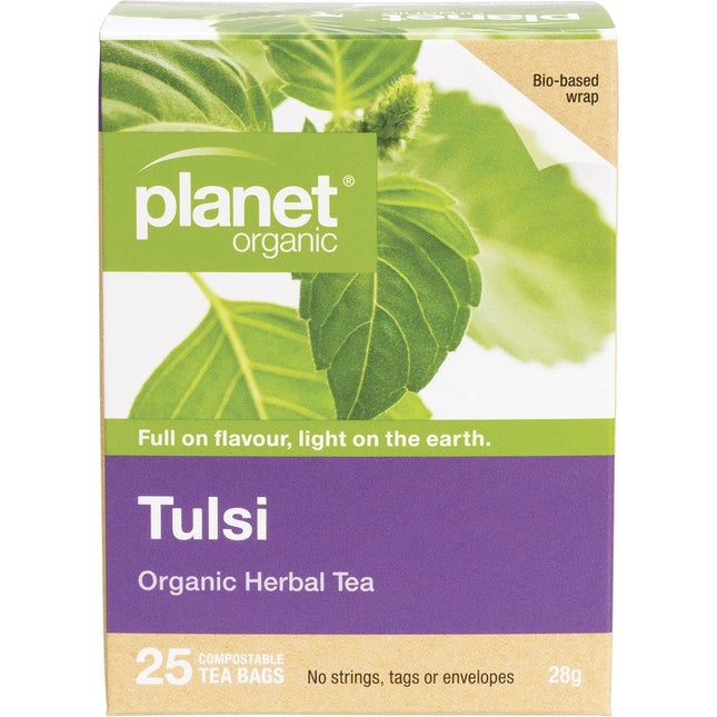 Planet Organic - Tulsi Herbal Tea Bags - 25pk