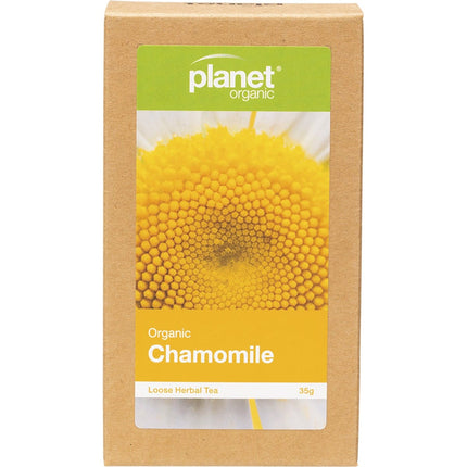 Planet Organic - Chamomile Herbal Loose Leaf Tea - 35g