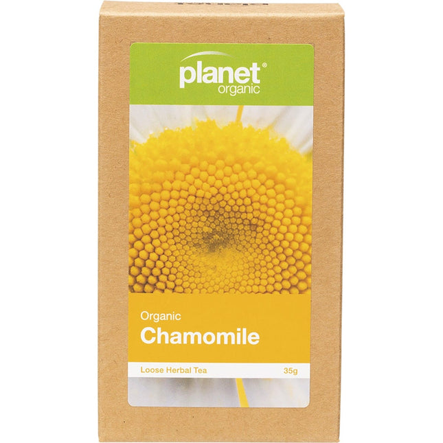 Planet Organic - Chamomile Herbal Loose Leaf Tea - 35g