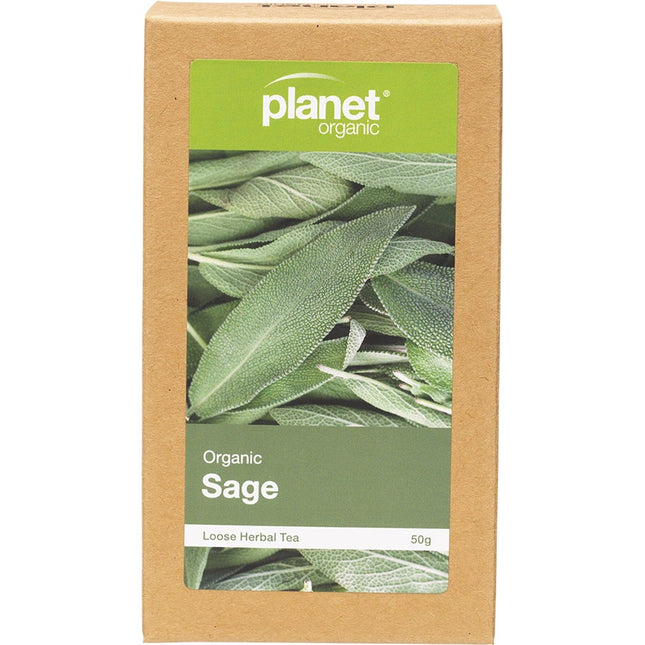 Planet Organic - Sage Herbal Loose Leaf Tea - 50g