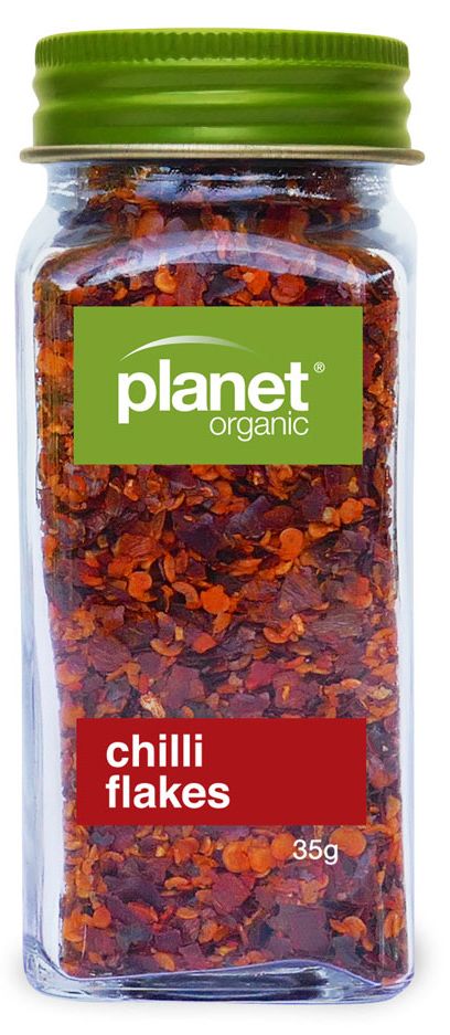 PLANET ORGANIC CHILLI FLAKES 35G