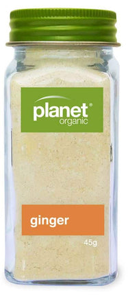 PLANET ORGANIC GINGER GROUND 45G