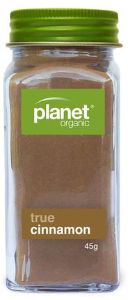 PLANET ORGANIC CINNAMON TRUE POWDER 45G