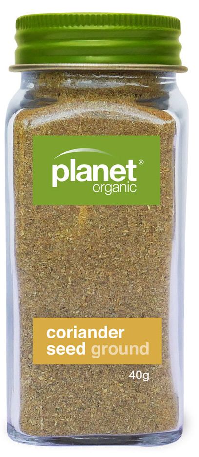 PLANET ORGANIC CORIANDER SEED GROUND 40G