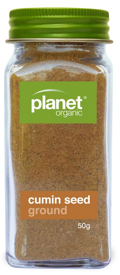 PLANET ORGANIC CUMIN SEED GROUND 50G