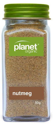 PLANET ORGANIC NUTMEG GROUND 50G