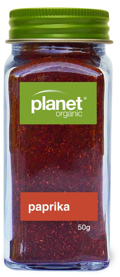 PLANET ORGANIC PAPRIKA POWDER 50G