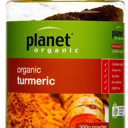 PLANET ORGANIC TURMERIC GROUND 300G