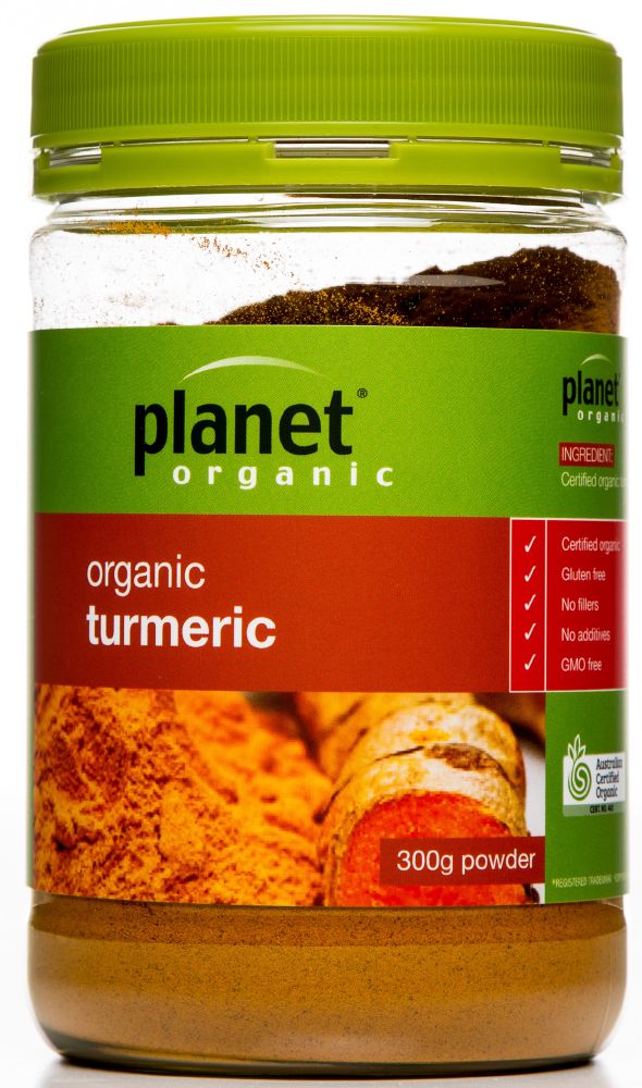 PLANET ORGANIC TURMERIC GROUND 300G