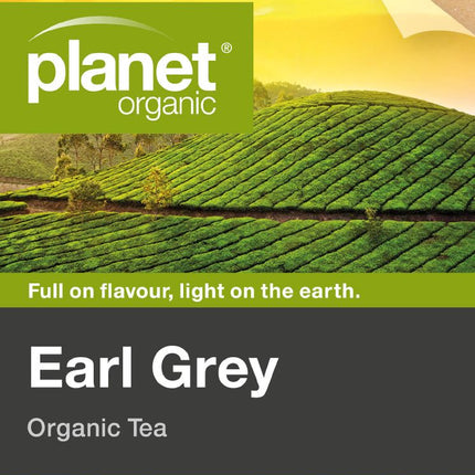 PLANET ORGANIC TEA EARL GREY X 25 TEA BAGS