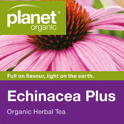 PLANET ORGANIC TEA ECHINACEA PLUS X 25 TEA BAGS