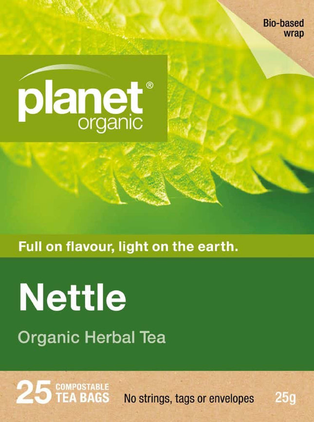 PLANET ORGANIC TEA NETTLE X 25 TEA BAGS