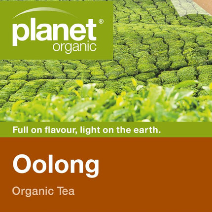 PLANET ORGANIC TEA OOLONG X 25 TEA BAGS