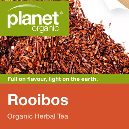PLANET ORGANIC TEA ROOIBOS X 25 TEA BAGS