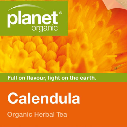 PLANET ORGANIC TEA CALENDULA X 25 TEA BAGS