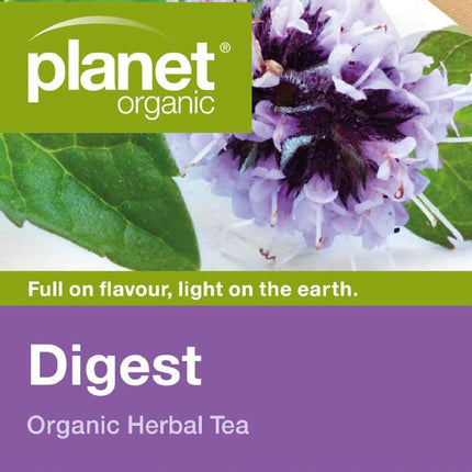 PLANET ORGANIC TEA DIGEST X 25 TEA BAGS