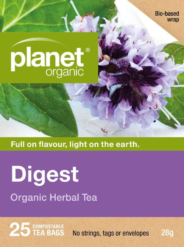 PLANET ORGANIC TEA DIGEST X 25 TEA BAGS