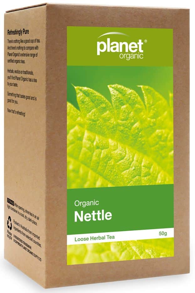 PLANET ORGANIC TEA NETTLE LOOSE LEAF 50G