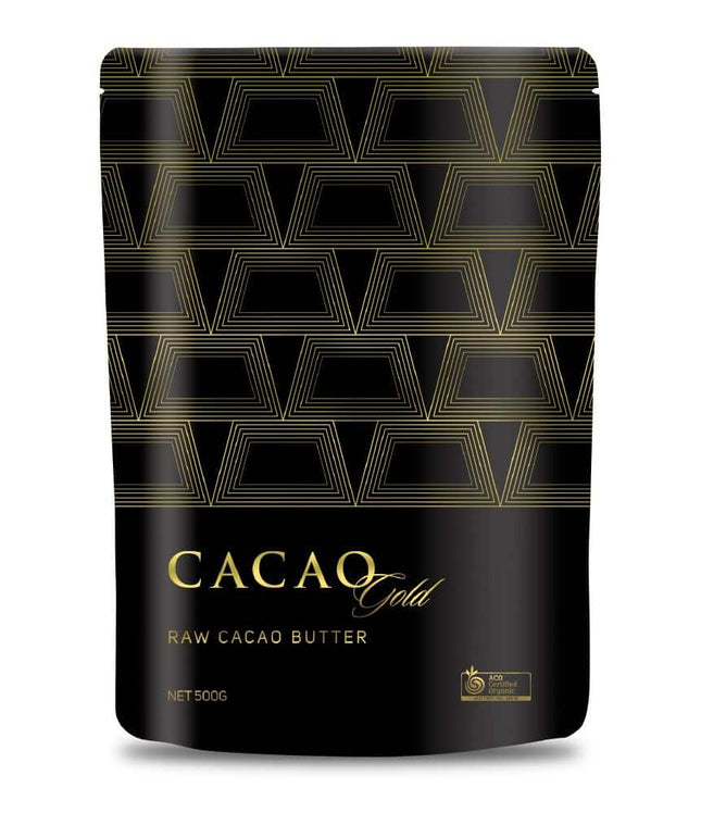 POWER SUPER FOODS CACAO BUTTER RAW ORGANIC 500G
