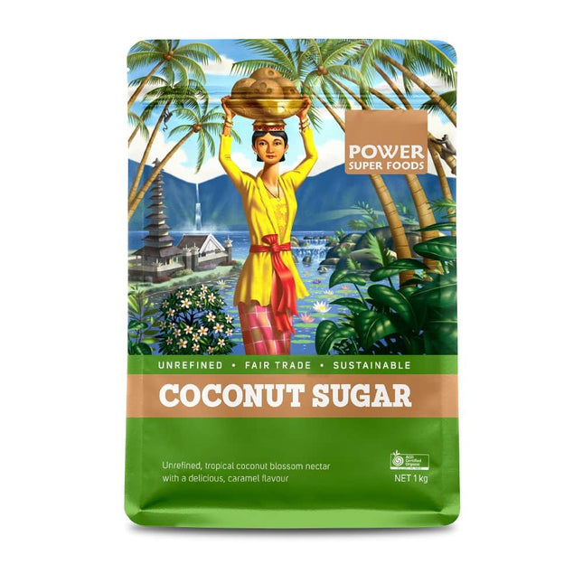 POWER SUPER FOODS COCONUT SUGAR ORGANIC 1KG