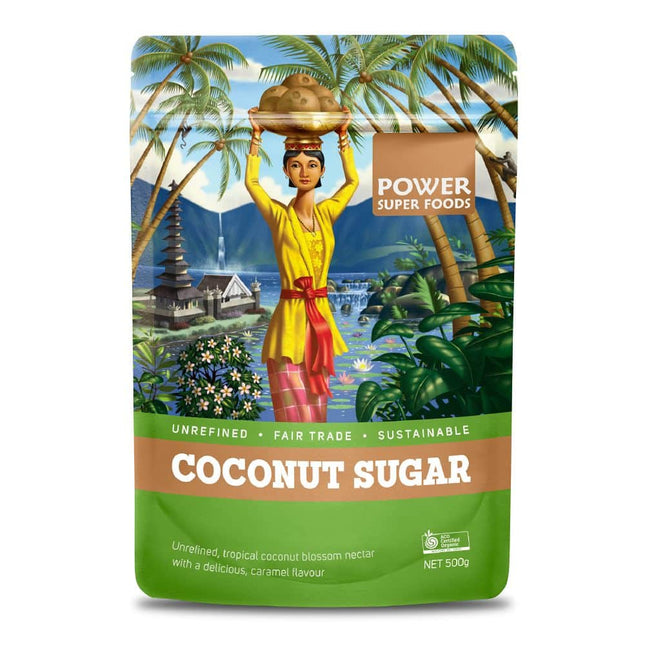 POWER SUPER FOODS COCONUT SUGAR ORGANIC 500G