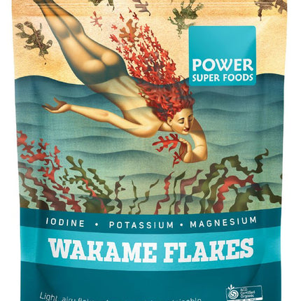 POWER SUPER FOODS WAKAME FLAKE ORGANIC 50G