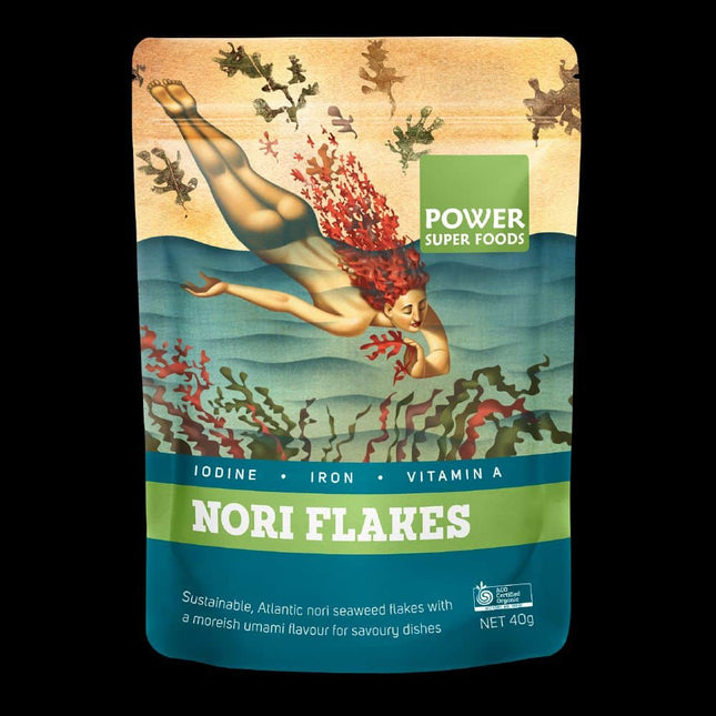 POWER SUPER FOODS NORI FLAKE ORGANIC 40G