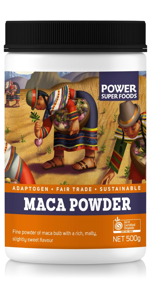 POWER SUPER FOODS MACA POWDER TUB 500G