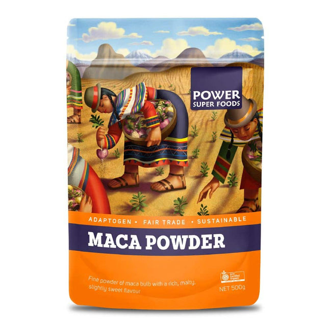 POWER SUPER FOODS MACA POWDER BAG 500G