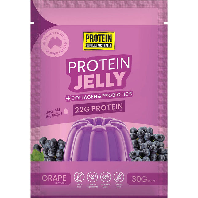 Protein Supplies Australia - Protein Jelly with Collagen Grape