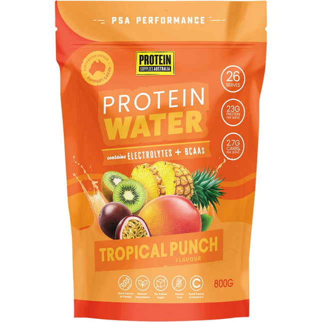 Protein Supplies Australia - Protein Water Tropical Punch - 800g