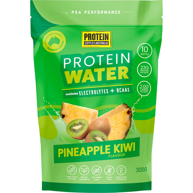 Protein Supplies Australia - Protein Water Pineapple Kiwi - 300g