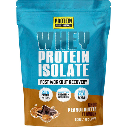 Protein Supplies Australia - WPI Whey Protein Isolate Choc Peanut Butter